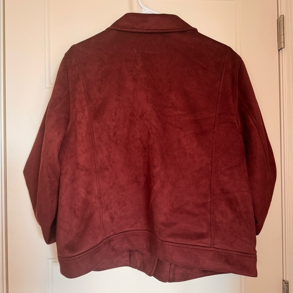 Old Navy Sueded Knit Moto Jacket - Size XL - Worn once - Picture 2 of 4